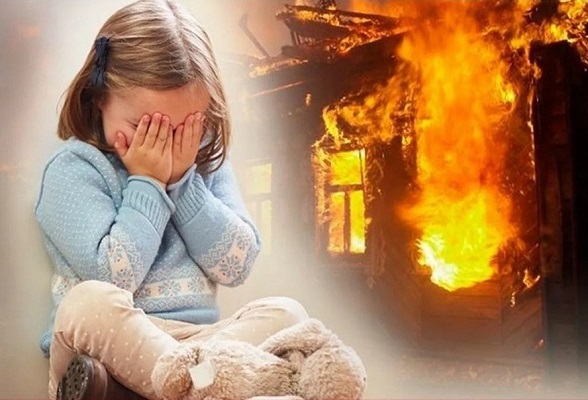 Детская шалость – одна из причин пожаров.